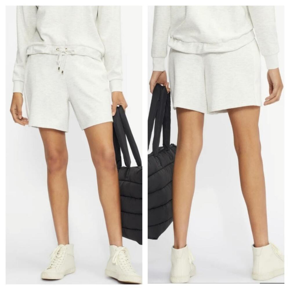 Ted Baker Women's Kalel Jersey Shorts with Satin Trim in Gray